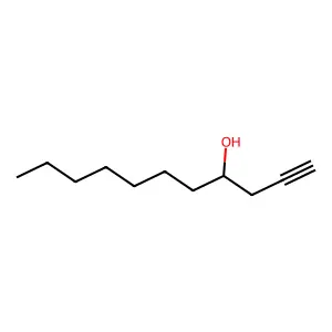 1-Undecyn-4-ol structure