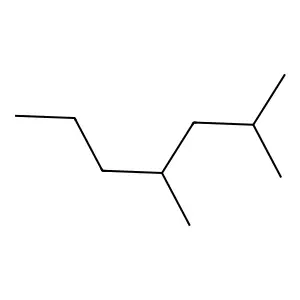 2,4-Dimethylheptane structure