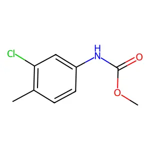 Methyl 3-chloro-4-methylcarbanilate structure