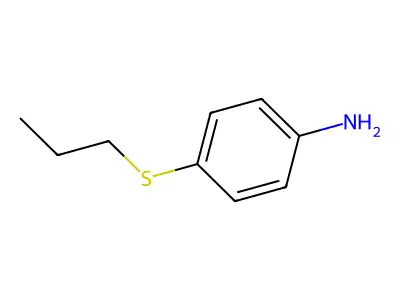4-(Propylthio)aniline structure
