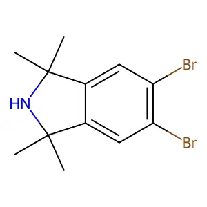 5,6-Dibromo-1,1,3,3-tetramethylisoindoline structure