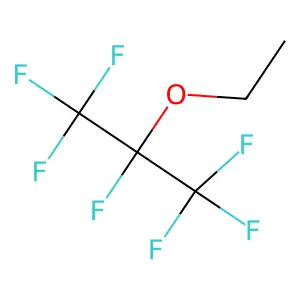 2-Ethoxy-1,1,1,2,3,3,3-heptafluoropropane structure