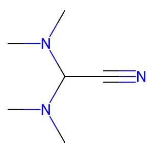 双(二甲氨基)乙腈 structure