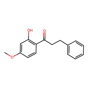 2'-Hydroxy-4'-methoxydihydrochalcone structure