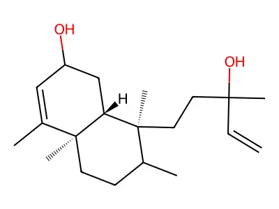 2 beta-Hydroxykolavelool structure
