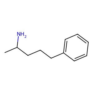 1-Methyl-4-phenyl-butylamine structure