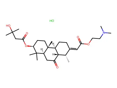 Coumingine hydrochloride structure