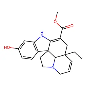 16-羟基水甘草碱 structure