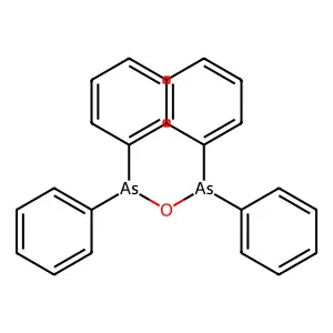 氧化二苯基胂 structure