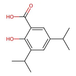 3,5-二异丙基水杨酸 structure