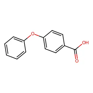 4-苯氧基苯甲酸 structure