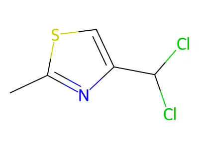 4-(Dichloromethyl)-2-methyl-1,3-thiazole structure