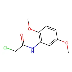 2-Chloro-2',5'-dimethoxyacetanilide structure