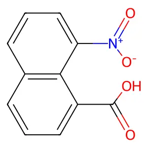 8-Nitro-1-naphthoic acid structure