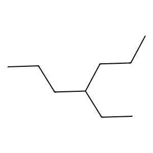 Heptane, 4-ethyl- structure