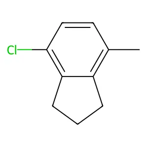 1H-Indene, 4-chloro-2,3-dihydro-7-methyl- structure