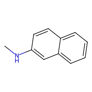 2-Naphthalenamine, N-methyl- structure