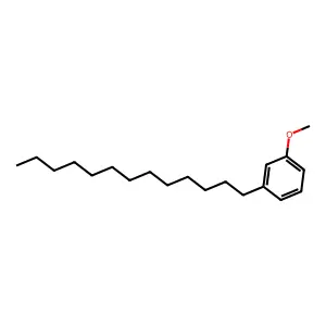 Anisole, m-tridecyl- structure