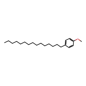1-Methoxy-4-pentadecylbenzene structure