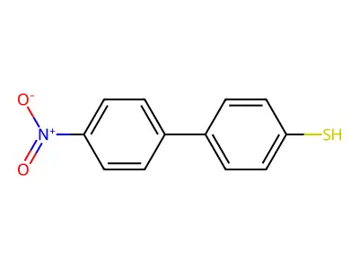 4'-Nitro-[1,1'-biphenyl]-4-thiol structure