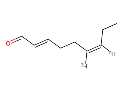 (E,E)-2,6-Nonadienal structure