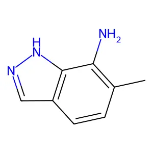 6-methyl-1H-indazol-7-amine structure