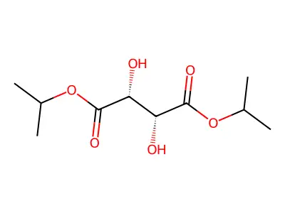 酒石酸二异丙酯 structure