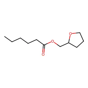 Hexanoic acid, (tetrahydro-2-furanyl)methyl ester structure