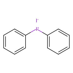 碘化二苯基碘𬭩 structure