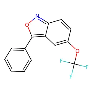 3-Phenyl-5-trifluoromethoxy-benzo[c]isoxazole structure