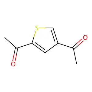2,4-Diacetylthiophene structure