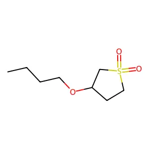 3-Butoxytetrahydrothiophene 1,1-dioxide structure