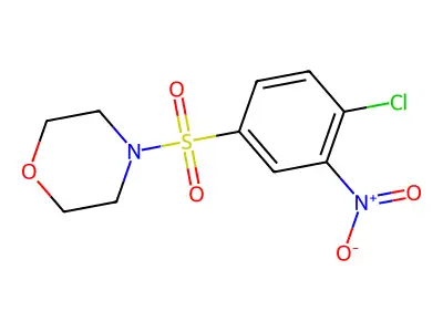 4-(4-Chloro-3-nitro-benzenesulfonyl)-morpholine structure