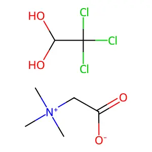 氯醛甜菜碱 structure