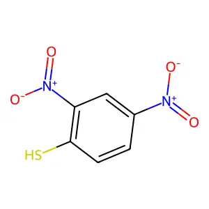 Benzenethiol, 2,4-dinitro- structure