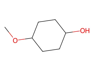 4-Methoxycyclohexanol (cis,trans) structure