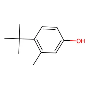 4-tert-Butyl-m-cresol structure