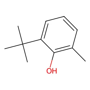 2-tert-Butyl-6-methylphenol structure