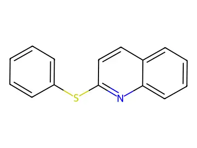 2-(Phenylthio)quinoline structure