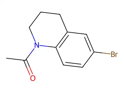 1-Acetyl-6-bromo-1,2,3,4-tetrahydroquinoline structure