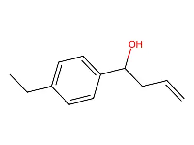 4-(4-Ethylphenyl)-1-buten-4-ol structure