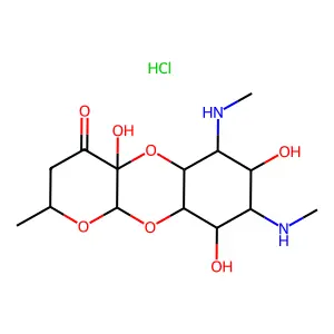 Actinospectacin structure
