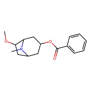 6-METHOXY TROPINE BENZOIC ACID ESTER HYDROCHLORIDE structure