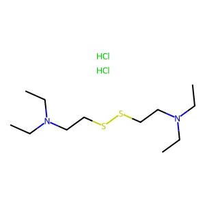 Tetraethylcystamine dihydrochloride structure