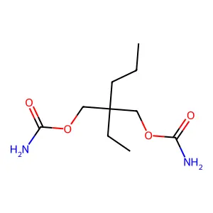 2-乙基-2-丙基丙烷-1,3-二基二氨基甲酸酯 structure