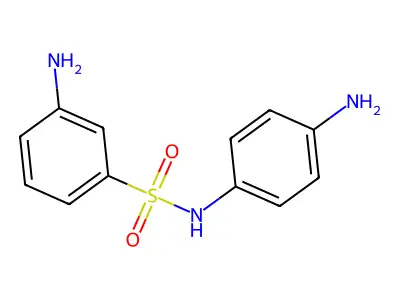 Benzenesulfonamide, 3-amino-N-(4-aminophenyl)- structure