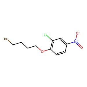 1-(4-Bromobutoxy)-2-chloro-4-nitrobenzene structure