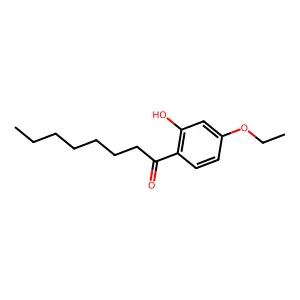1-(4-Ethoxy-2-hydroxyphenyl)octan-1-one structure