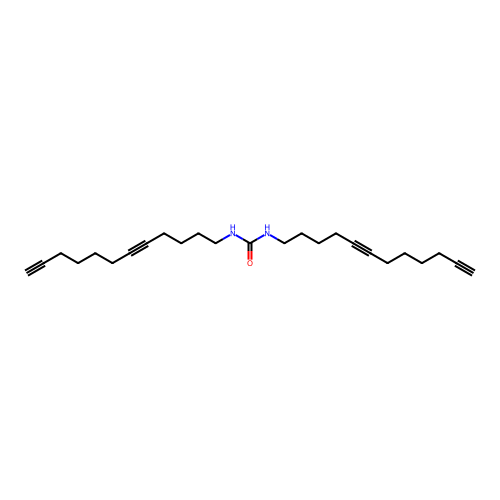 1,3-Didodeca-5,11-diyn-1-ylurea structure