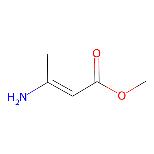 Methyl 3-amino-2-butenoate, (2E)- structure